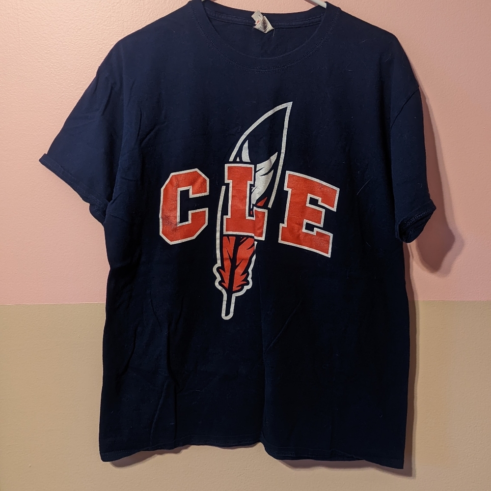 Men's large Cleveland Indians Tshirt